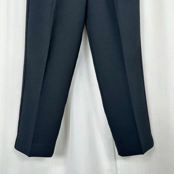 Wilfred Womens Dress Pants 00 Black Cropped High Waist Tapered Career Office - Picture 3 of 15